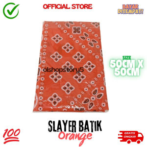 Slayer Motif Batik Dan Motif Gambar Model Segi Empat