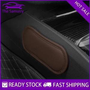 Samurry ✨Hot Sale✨ Leather Car Leg Cushion Elastic Memory Foam Knee Pad Car Pillow Cushion Armrest Pad Universal Thigh Support Accessories