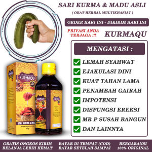 Obat Penambah Gairah Bercinta Stamina Lemah Syahwat Impotensi Ejakulasi Dini Cepet Loyo Jamu Supaya Keluar Tahan Lama Lemah Shawat Pria Untuk Penderita Penyakit Jantung Dan Diabetes - Herbal KurmaQu Madu Pilihan + Sari Kurma