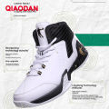 Qiaodan Moli Men's Basketball Shoes Cushioning Rebound  Anti-Slip Shock-absorbing Sports Sneaker Professional Combat XM1590111. 