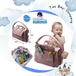 Promo ..!!Tas bayi model slempang/Tas perlengkapan bayi/Diaper bag