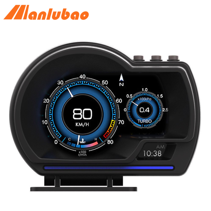 Manlubao P6 OBD+GPS Dual System Head Up Display Car HUD Gauge Digital
