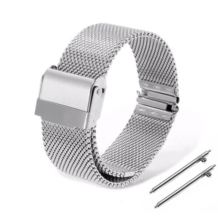 0.6 Milanese loop Bracelet Quick Release Stainless Steel Mesh Watchband  Milanese Strap Wrist Band 0.6 Line Mesh Bands Milanese loop for Seiko Watch  Accessories 12 13 14 15 16 17 18 19 20 21 22 23 24mm