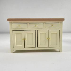 【Clementty】 1Pcs 1 12 Scale Dollhouse Cabinet Living Room Miniature Birch Doll House Simulation Storage Cabinet DIY Accessories