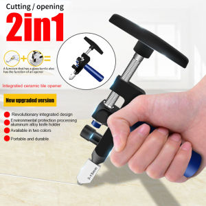 [ส่งจากกรุงเทพ] จัดส่งที่รวดเร็ว มีดตัดกระจก เครื่องตัดกระเบื้องแก้วแบบแมนนวล ชุดที่ตัดกระเบื้อง คัตเตอร์ตัดกระเบื้อง  มีดตัดกระจก เปิดกระเบื้องเซรามิก เครื่องมือตัดกระเบื้องแก้วอย่างง่าย