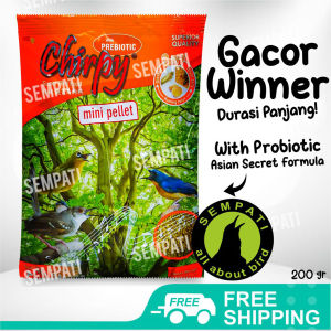 SEMPATI Pakan Burung Pleci Ciblek Kolibri Chirpy Mini Pellet 3 In 1 Formula Matahari Sakti PKMPKMS