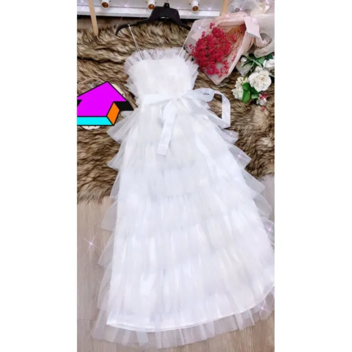 Mesh%20Floor%20Luxury%202-Line%20Dress%20-%20Maxi%20Lightweight%20Suitable%20for%20Beach%20Travel%20Du%20Thien%20Shop%20-%20Image%209