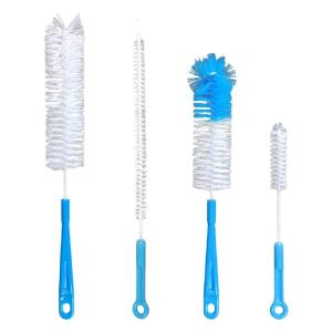 Versatile Long Handle Wire Brush Perfect For Reaching Bottoms Of Insulated Mugs And Bottles