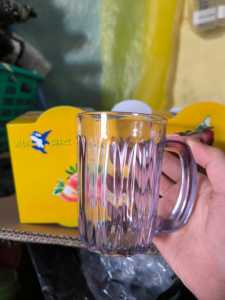 Gelas Jus 450ml Gelas Juice Plastik Akrilik Bening Gangang Belimbing Satuan