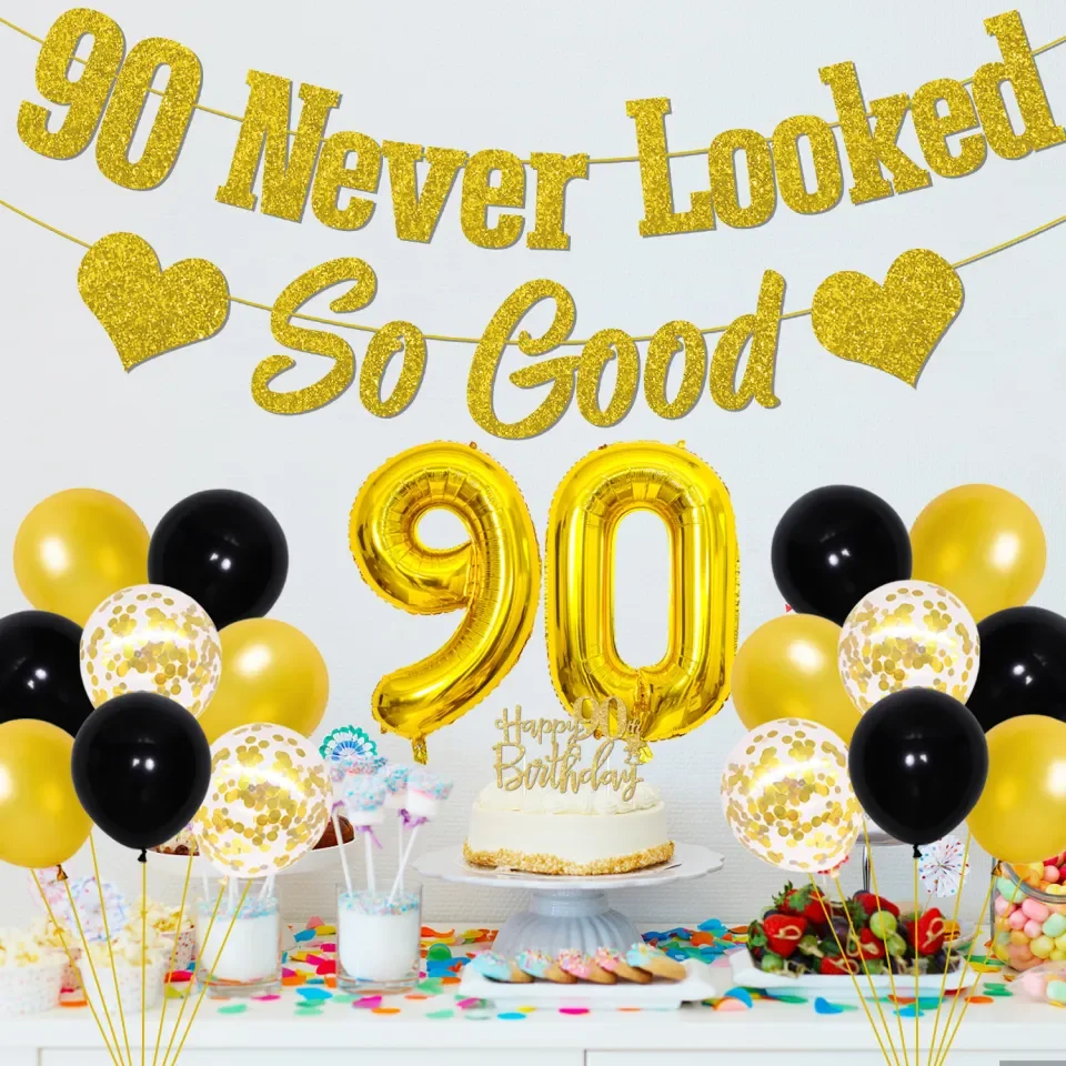 90 year old woman birthday 2024 party ideas