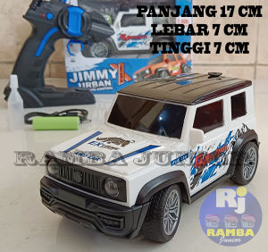 RC Mobil Mainan Remote Control Anak Car Hitam & putih COD