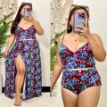 AZTEC 3IN1 SWIMWEAR PLUS SIZE L-3XL By LKOUtaytayclothing. 