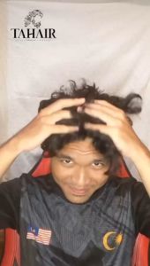 TAHAIR-pelurus rambut sepantas 30minit Hair straightening pelurus rambut keringting