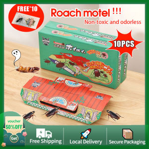 10PCS Cockroach Trap cockroaches killer Perangkap Lipas Lizard Trap Insect Trap Cockroach Bait Trap Pest Control Trap 蟑螂药