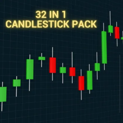 32 in 1 Ebook Candlesticks Chart Pattern Analysis Technical Analysis Candlestick Digital Book Investment