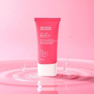 Kem Lười Đậu Đỏ Cỏ Cây Hoa Lá 25gram - Giúp Chống Nắng Nâng Tone Da