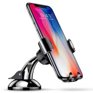 🥇✅SG READY STOCK✅Baseus Universal Gravity Car Phone Holder Sucker Suction Cup Windshield Car Holder For iPhone 13 XS Samsung Phone Holder Stand