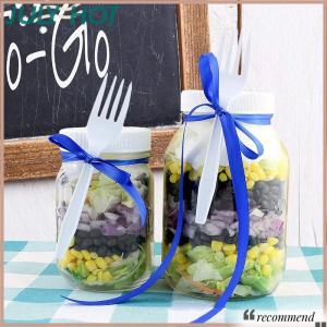 [JULYHOT] 10pc White Mason Canning Drinking Jars Lid 70mm 86mm Inner Diameter Plastic Covers Unlined Ribbed Lids Storage Caps Replacements