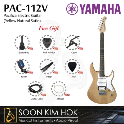 YAMAHA PAC-112V Pacifica Electric Guitar (Yellow Natural Satin) (PAC112V)