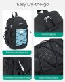BAGSMART Small Crossbody Sling Bag, Crossbody Daypack, Chest Shoulder Bag Hiking Backpack for Casual Travel Sport. 