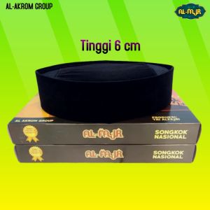 Peci Songkok Hitam Pendek Tinggi 678 cm / Songkok Kopiah Pendek Hitam Polos AC / Peci Hitam Songkok Hitam Peci Pendek Peci Anak Peci Dewasa