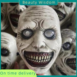 Beauty Wisdom Horror The Exorcist Smiling Face Demon Mask Cosplay Creepy Ghost Skull Plastic Masks Halloween Carnival Party Costume Prop