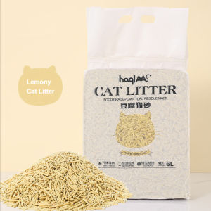 Pet Cat Litter 6L Food Grade Plant Tofu Residue Made