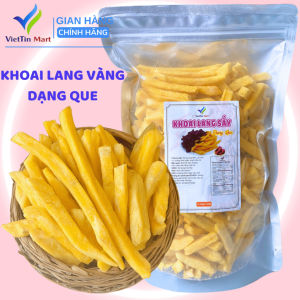 Khoai Lang Vàng Que Sấy Giòn Không Đường Hàng Xuất Khẩu VietTin Mart 500g