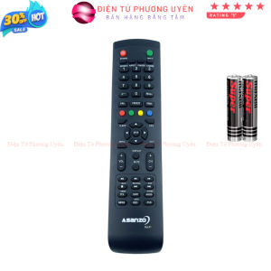 Remote điều khiển tivi ASANZO Mã 04 XLL21 điều khiển TV Asanzo XLL21 - Tặng kèm pin - Điện Tử Phương Uyên