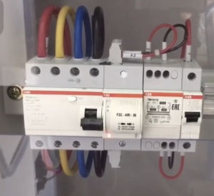 FH ABB 40A /63A 2P/4P 300mA AUTORESET ELCB + Tranformer + FCI-ARI-30