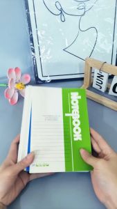 A5 10pcs-notebook set 10pc high school notebook study supplies thick book 92pages office soft copy