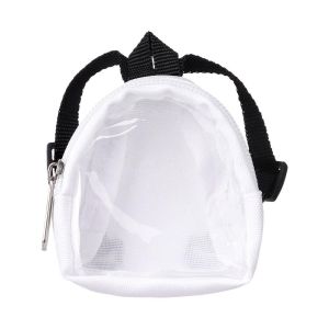 PURETEN Child Gift Doll Bag Haversack Zipper Mini Backpack Canvas Style Travel Case For 17cm Labubu