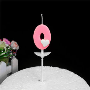 🎂เทียน Happy birthday ตัวเลข ชมพูหัวใจ 1 ชิ้น 📌เลือกแบบ ✔️พร้อมส่ง เทียนวันเกิด เทียนสี HBD