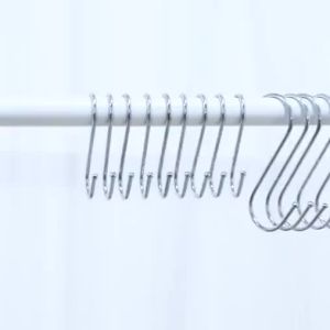 Bathroom 10pcs/set metal S type kitchen bedroom hook up 304 stainless steel load-bearing