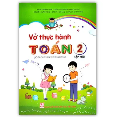 Fahasa - Vở Thực Hành Toán Lớp 2 - Tập 1 (Bộ Sách Chân Trời Sáng Tạo) (2023)