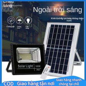 【Giao hàng siêu nhanh]】Đèn LED năng lượng mặt trời Đèn LED năng lượng mặt trời 25W 45W 80W 100W Đèn LED năng lượng mặt trời siêu sáng Cầu thang Ánh sáng sân vườn gia đình nông thôn Dây nối dài 5m