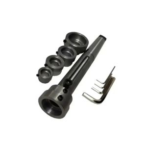 Hanson8 T2 MT3 MT4 MT5 Retractable Round Die Holder Lathe Threading Tool Taper Fixed Sleeve For Tapping Machine Lathe Milling Screw Y5R7K