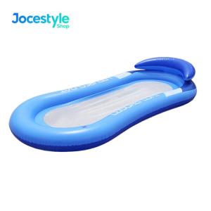 Colorful Inflatable Floating Lounger Chair - Ideal for Pool Parties and Beach Fun
