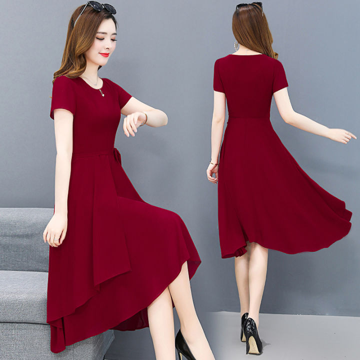 Casual Dresses Korean Fashion Summer Elegant Women Short Dress