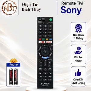 Remote điều khiển tivi SONY Mã 15 RM-L1370 xịn điều khiển TV Sony SMART - Tặng pin - T&U Remote