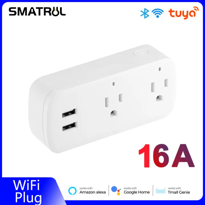 SMATRUL Tuya WiFi 16A US Plug Feature Image