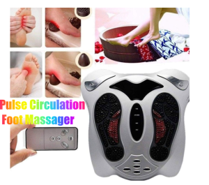 Electric Foot Massager Far Infrared Heating Acupuncture Points Reflexology Feet Massage Machine Slimming Pad Healthy Car