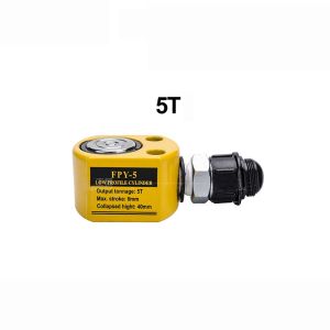 【Shipping Free Subsidy】10T Ultra-thin Hydraulic Jack Power Kit with CP-180 Hydraulic Hand Pump Industrial Mini Hydraulic Cylinder for Machinery Shipbuilding Chemical Industry