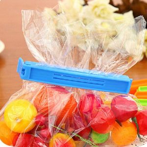 HOME BEST 1Pc Portable Kitchen Storage Food Snack Seal Sealing Bag Clips Sealer Clamp Plastic Tool Klip Penyepit Plastik Penyimpanan Dapur Portable Makanan Ringan Seal Bag FZ1-0033