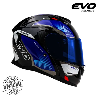 EVO VXR-5000 Vertex Modular Dual Visor Helmet With Free Clear Lens