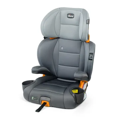 Chicco Kidfit Cleartex 2In1 Car Seat คาร์ซีท เด็กโต อายุ 4+ ขวบ รับน้ำหนัก 15-50กก. ผ้าออแกนิค ปลอดสารเคมี ถอดพนักพิง Isofix
