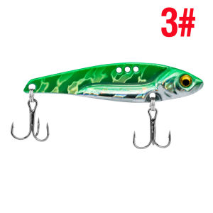 7g/10g/14g/17g/20g Vibrating Spinner Balancer Fishing Lure Metal Spoon VIB Bionic Bait Sinking Jig 3D Eyes Full Swimming