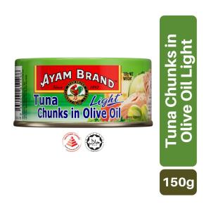 Ayam Brand Tuna Chunk in Olive Oil Light