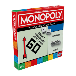 Monopoly Classic Refresh Broad Games Original Hasbro Family Games Traditional Games