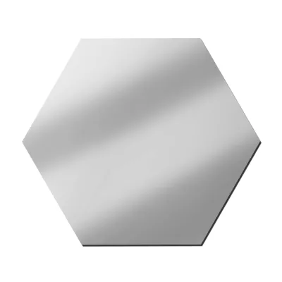 24pcs Romantic 3D Mirror Hexagon Acrylic Art Wall Stickers / 3D Hexagon Acrylic Mirrors Stickers / Modern Wall Tiles for Living Room Home Decoration / Self Adhesive Honeycomb Mirrors for Living Room Home Decor